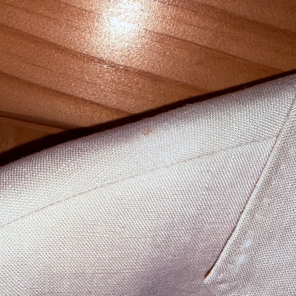 Alan Flusser Men’s Classic Beige Linen Blazer - 46R - GUC - Picture 15 of 16